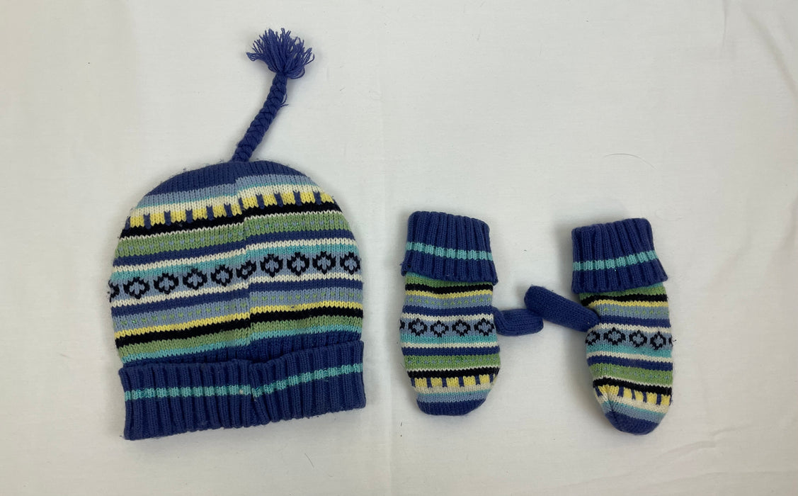 Winter hat and mittens boys bundle