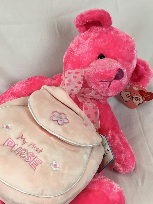 Teddy bear and Baby Gund my first purse bundle!
