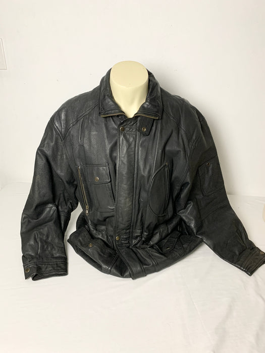 Context Mens leather jacket size medium