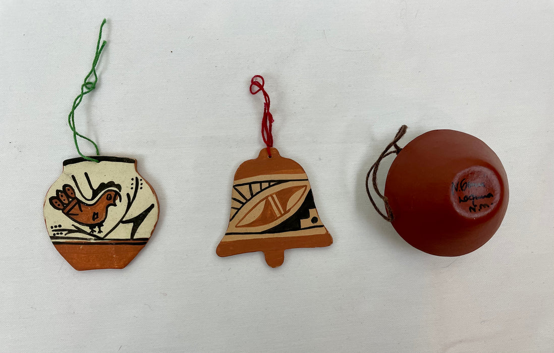Christmas ornaments 3 piece bundle