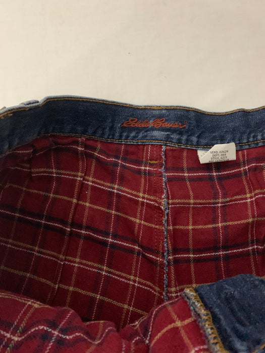 Eddie Bauer men’s jeans with flannel