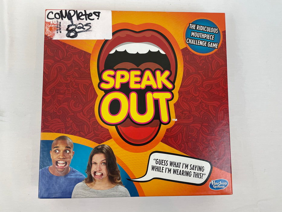 Speak out game