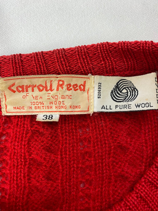 Carroll Reed Women's Vintage Wool Cardigan Sweater Size S/M