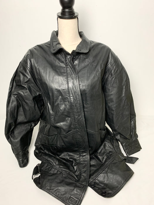 Vintage tibor Womans leather jacket  size small
