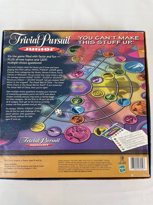 Trivial pursuit Junior game