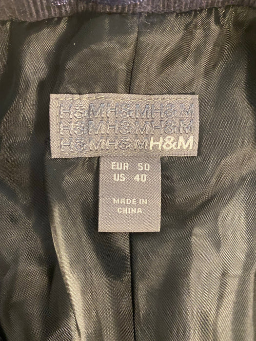 H & M Mens Corduroy Sport Jacket Size_40