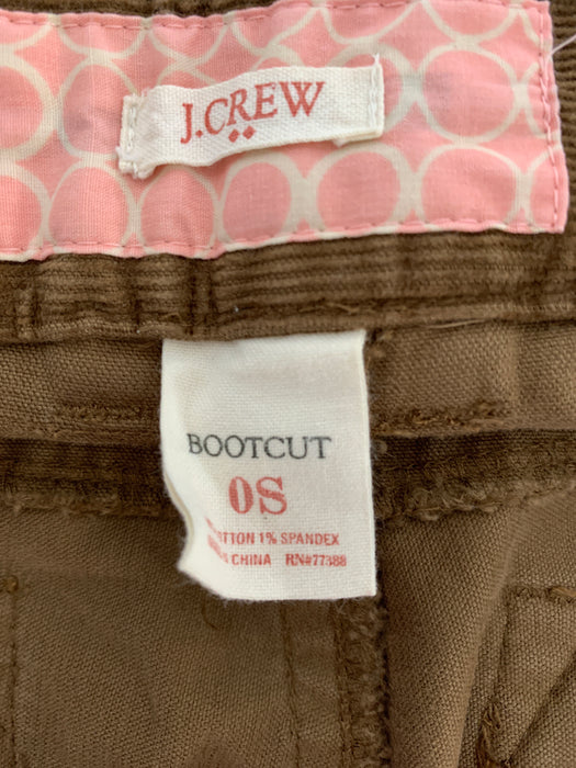 J Crew Woman’s  Bootcut OS corduroy Pants