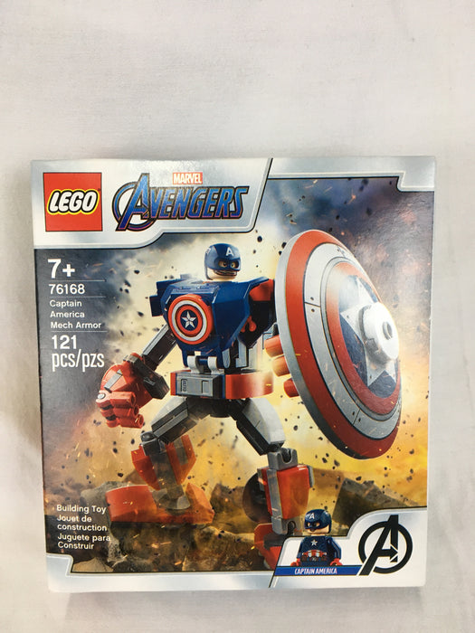 Marvel Avengers Lego Captain America Mech Armor