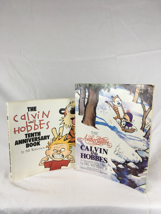 2 Calvin and Hobbes books!