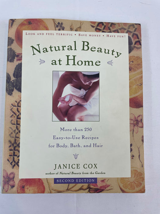 Natural beauty at home book