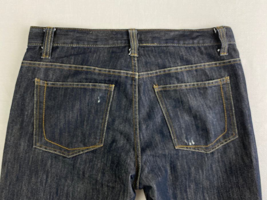 PD&C Men's Slim Straight Destructed Jeans