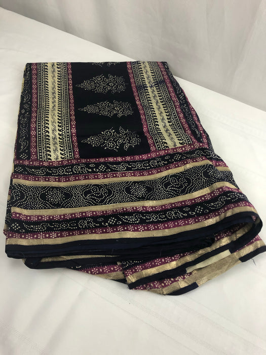 Printed Indian Sari