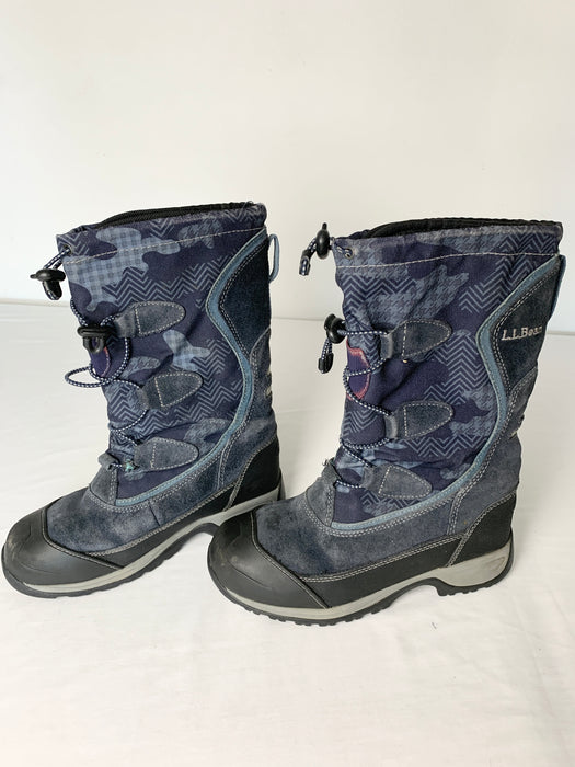 LL Bean girls snow boots
