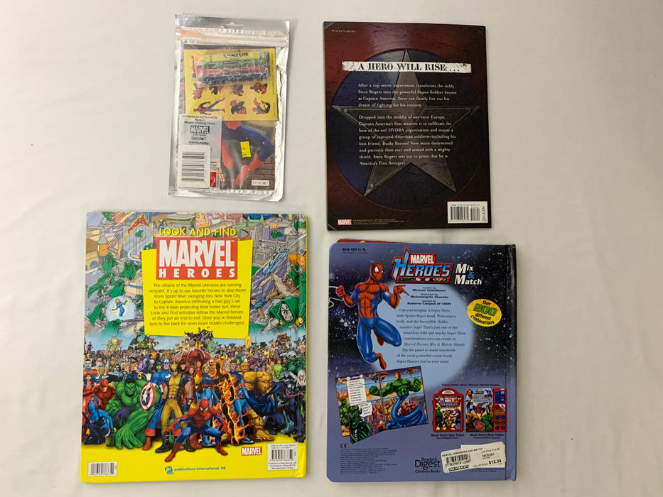 Marvel Superhero kids books