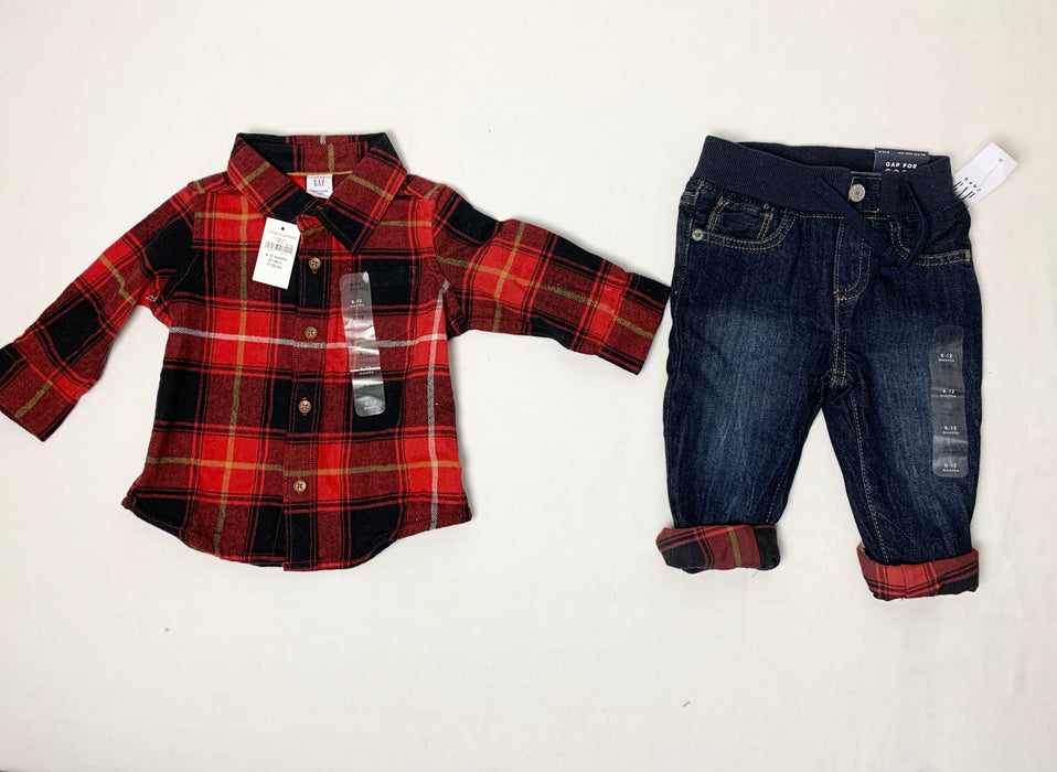 Baby gap shirt and pants size 6-12mo