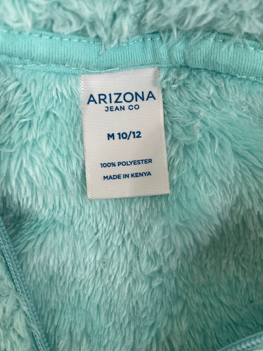 Arizona Jean co girls zip up sweat shirt Size 10/12