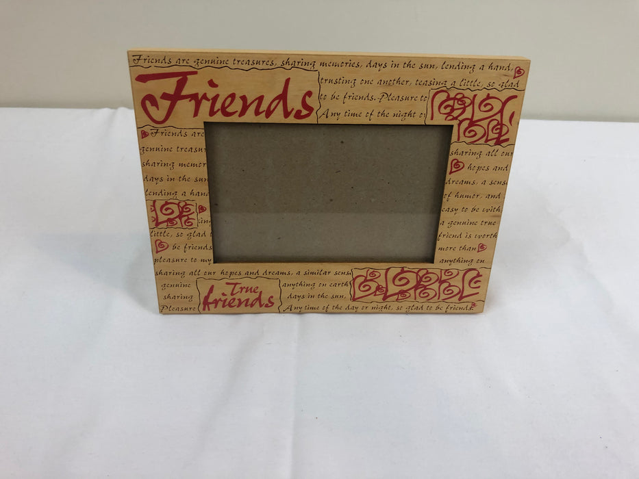Friends wooden photo frame
