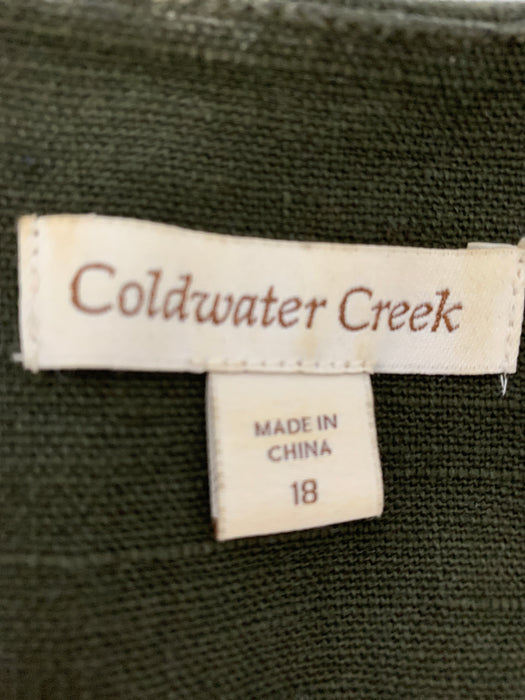 Coldwater Creek Women’s Jacket Size 18