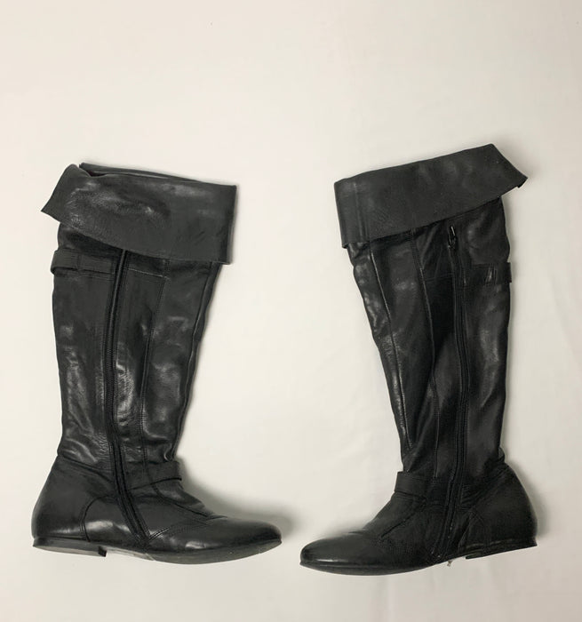 European leather womans boots