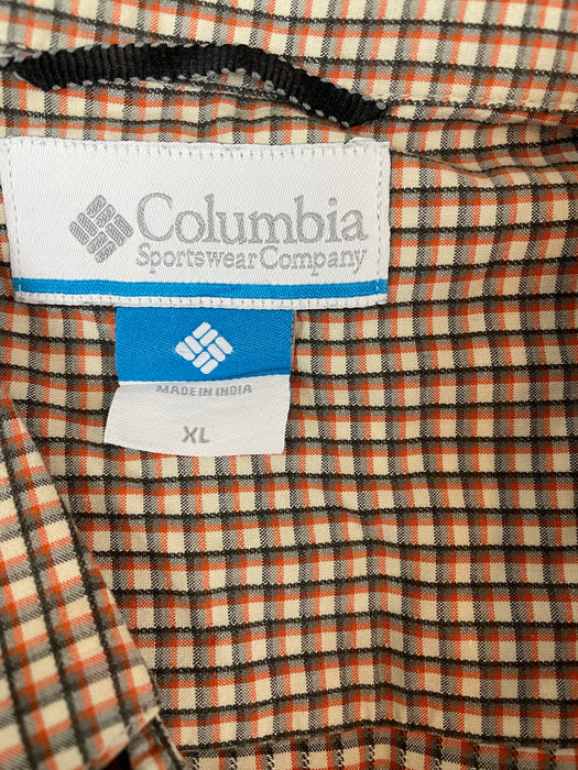 Columbia men’s plaid longsleeve button-down