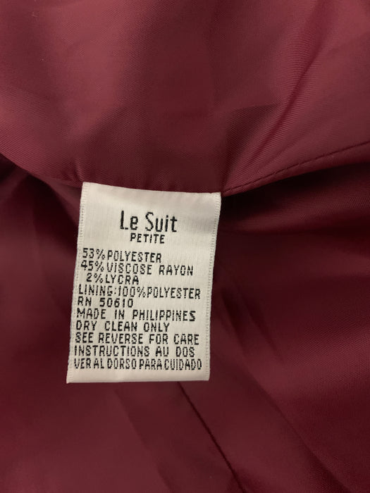 Le Suit Petite Womans Jacket size 6p