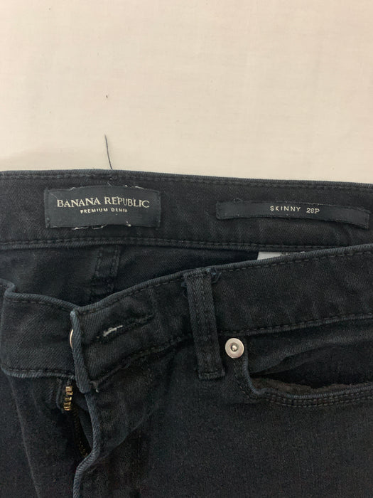 Banana Republic Womans skinny jeans size 26p