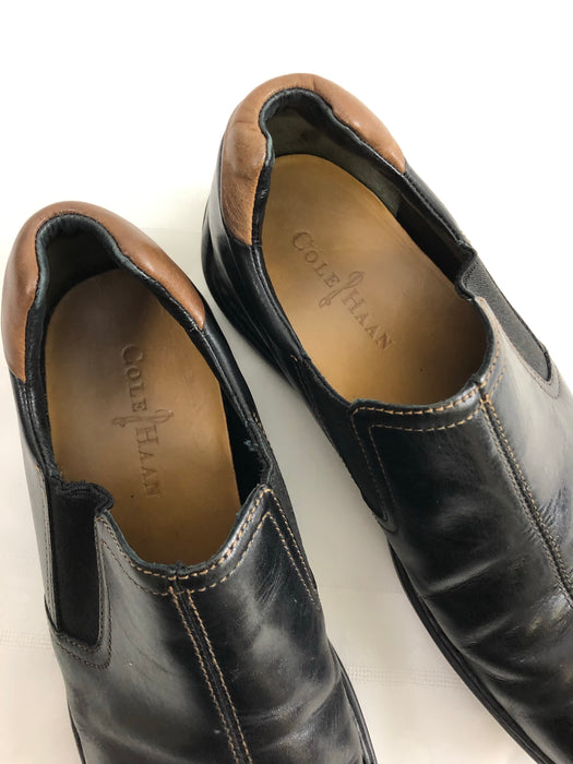 Cole Haan Black Leather Loafers