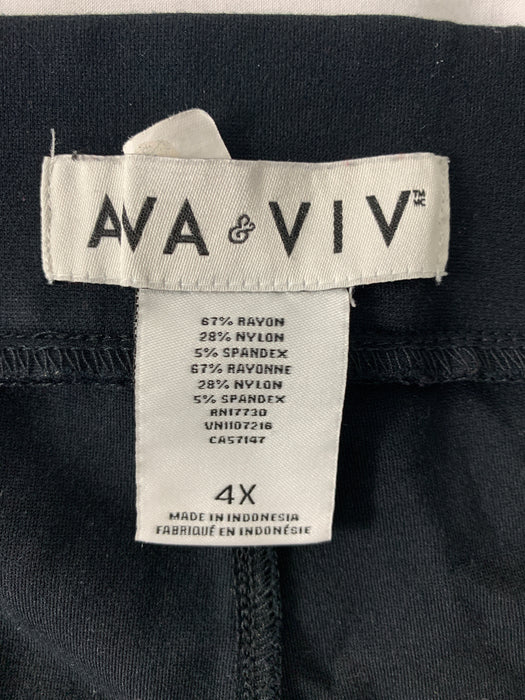 Ava and Viv pants size 4x