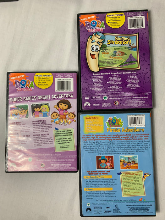 Bundle Dora the Explorer DVDs