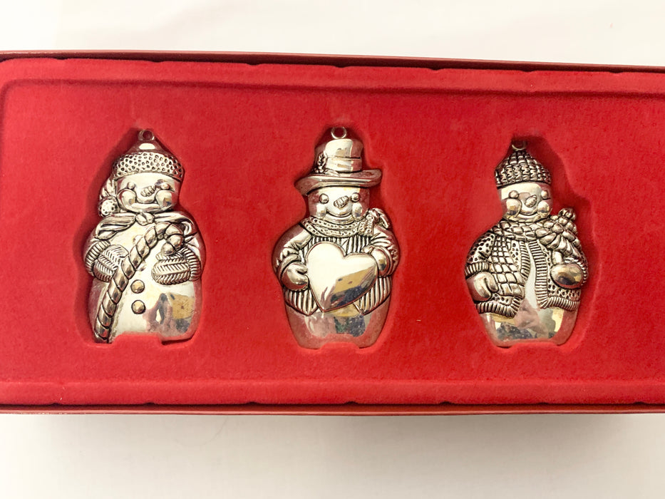 Gorham Snowman ornaments