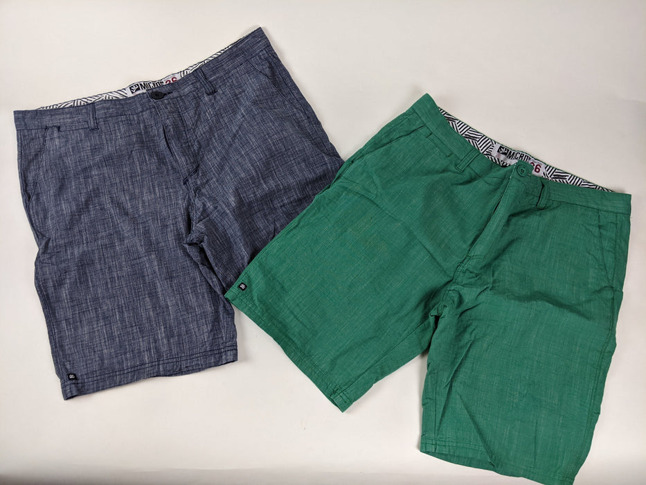 2 pc. Bundle Men's MCROS Shorts Size 36